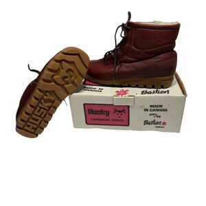 Bastein Husky Sherpa Lined Boots Vintage 1970s Women's Size 10 w/Original Box
